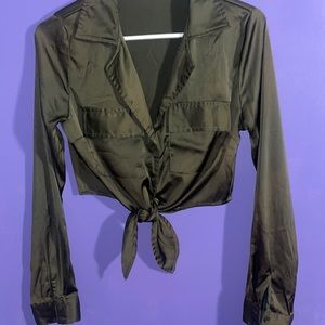 Better Be Satin crop top